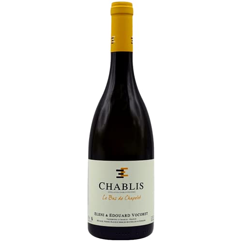 Chablis Bas de Chapelot Weißwein 2019 - Domaine Eleni et Edouard Vocoret - g.U. - Burgund Frankreich - Rebsorte Chardonnay - 75cl Chablis Bas de Chapelot Weißwein 2019 - Domaine Eleni et Edouard Vocoret - g.U. - Burgund Frankreich - Rebsorte Chardonnay - 75cl von Generisch