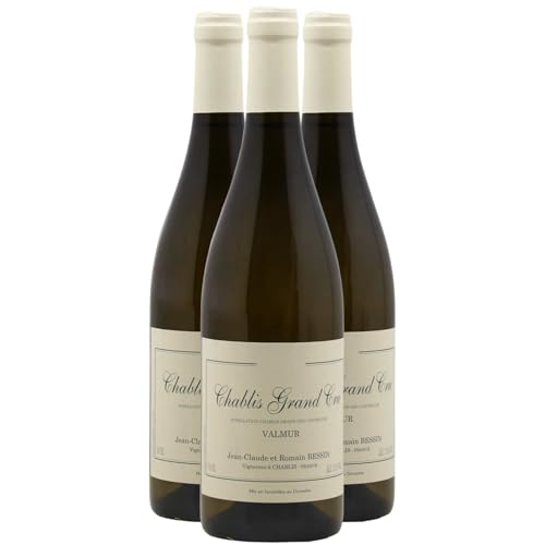 Chablis Grand Cru Valmur Weißwein 2016 - Domaine Jean-Claude et Romain Bessin - g.U. - Burgund Frankreich - Rebsorte Chardonnay - 3x75cl Chablis Grand Cru Valmur Weißwein 2016 - Domaine Jean-Claude et Romain Bessin - g.U. - Burgund Frankreich - Rebsorte Chardonnay - 3x75cl von Generisch