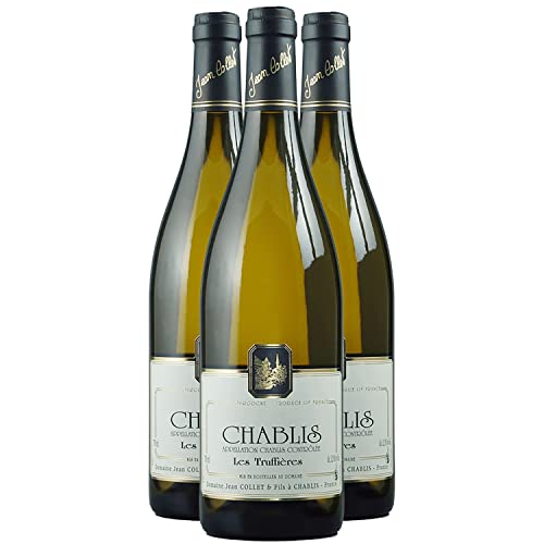 Chablis Les Truffières Weißwein 2022 - Bio - Domaine Jean Collet - g.U. - Burgund Frankreich - Rebsorte Chardonnay - 3x75cl von Generisch