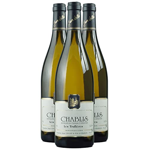 Generisch Chablis Les Truffières Weißwein 2022 - Bio - Domaine Jean Collet - g.U. - Burgund Frankreich - Rebsorte Chardonnay - 3x75cl Generisch Chablis Les Truffières Weißwein 2022 - Bio - Domaine Jean Collet - g.U. - Burgund Frankreich - Rebsorte Chardonnay - 3x75cl von Generisch