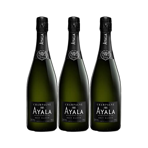 Champagne Brut Majeur - Maison Ayala - Rebsorte Chardonnay, Pinot Noir, Pinot Meunier - 3x75cl - 92/100 Wine Spectator von Generisch