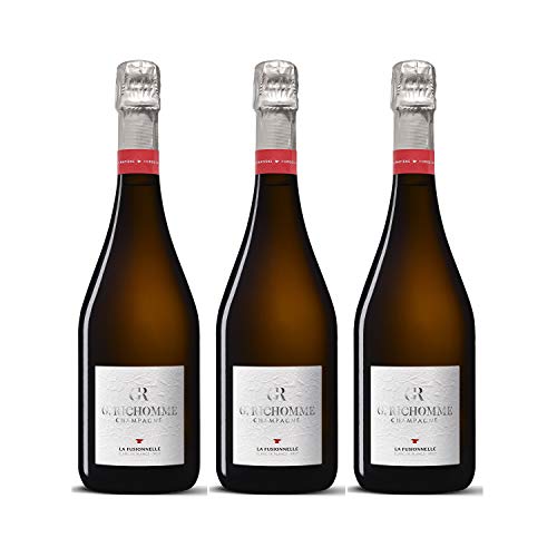 Champagne La Fusionnelle Blanc de Blancs Brut - G. Richomme - Rebsorte Chardonnay - 3x75cl von Generisch