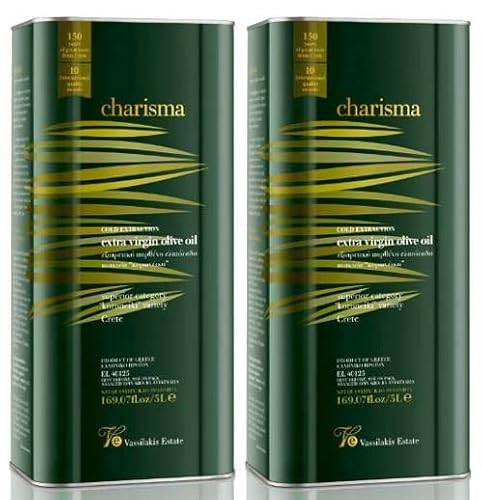 Charisma extra natives Olivenöl 2 X 5 L der Familie Vassilakis aus Kreta Charisma extra natives Olivenöl 2 X 5 L der Familie Vassilakis aus Kreta von Buosha