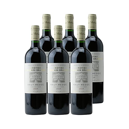 Château Bertrand Braneyre Vieilles Vignes Rotwein 2015 - g.U. Haut-Médoc - Bordeaux Frankreich - Rebsorte Cabernet Sauvignon, Merlot - 6x75cl von Generisch