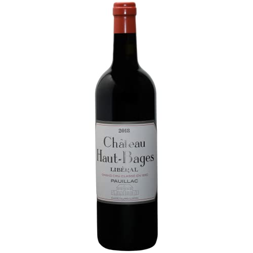 Château Haut-Bages Pauillac Rotwein 2018 - Bio - g.U. - Bordeaux Frankreich - Rebsorte Cabernet Sauvignon, Merlot - 75cl von Generisch