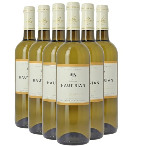 Château Haut-Rian Bordeaux Les Acacias Sélection Parcellaire Weißwein 2022 - g.U. - Bordeaux Frankreich - Rebsorte Sémillon - 6x75cl Château Haut-Rian Bordeaux Les Acacias Sélection Parcellaire Weißwein 2022 - g.U. - Bordeaux Frankreich - Rebsorte Sémillon - 6x75cl von Generisch
