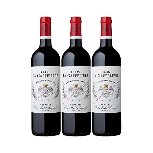 Château La Gaffelière Saint-Emilion Grand Cru Clos La Gaffelière Rotwein 2017 - g.U. - Bordeaux Frankreich - Rebsorte Merlot, Cabernet Franc - 3x75cl - 91/100 Wine Spectator von Generisch