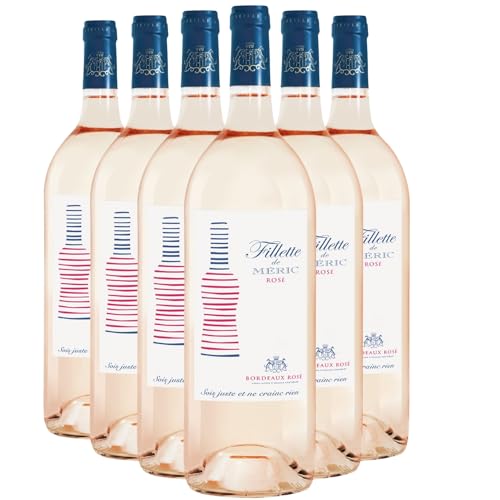 Château Méric Bordeaux Fillette de Méric MAGNUM Roséwein 2023 - Bio - g.U. - Bordeaux Frankreich - Rebsorte Merlot, Cabernet Sauvignon, Petit Verdot - 6x150cl Château Méric Bordeaux Fillette de Méric MAGNUM Roséwein 2023 - Bio - g.U. - Bordeaux Frankreich - Rebsorte Merlot, Cabernet Sauvignon, Petit Verdot - 6x150cl von Generisch