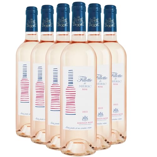 Château Méric Bordeaux Fillette de Méric Roséwein 2023 - Bio - g.U. - Bordeaux Frankreich - Rebsorte Merlot, Cabernet Sauvignon, Petit Verdot - 6x75cl Château Méric Bordeaux Fillette de Méric Roséwein 2023 - Bio - g.U. - Bordeaux Frankreich - Rebsorte Merlot, Cabernet Sauvignon, Petit Verdot - 6x75cl von Generisch
