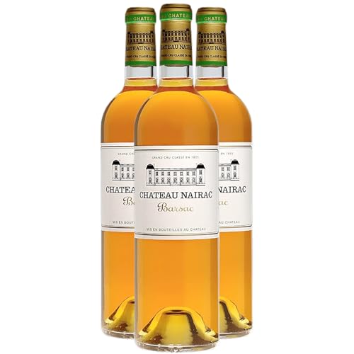 Château Nairac Barsac Weißwein 2009 süßer - g.U. - Bordeaux Frankreich - Rebsorte Muscadelle, Sauvignon Blanc, Sémillon - 3x75cl Château Nairac Barsac Weißwein 2009 süßer - g.U. - Bordeaux Frankreich - Rebsorte Muscadelle, Sauvignon Blanc, Sémillon - 3x75cl von Generisch