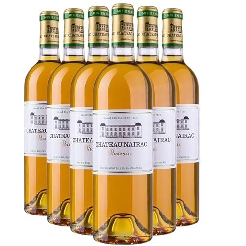 Château Nairac Barsac Weißwein 2014 süßer - g.U. - Bordeaux Frankreich - Rebsorte Sémillon, Muscadelle, Sauvignon Blanc - 6x75cl - 94/100 Decanter von Generisch