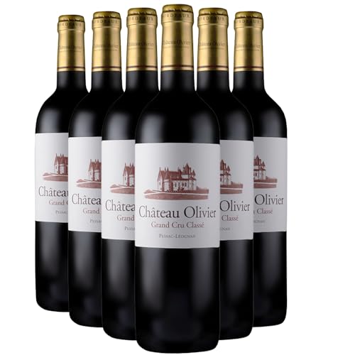 Château Olivier Pessac-Léognan Weißwein 2013 - g.U. - Bordeaux Frankreich - Rebsorte Sauvignon Blanc, Sémillon, Muscadelle - 6x75cl Château Olivier Pessac-Léognan Weißwein 2013 - g.U. - Bordeaux Frankreich - Rebsorte Sauvignon Blanc, Sémillon, Muscadelle - 6x75cl von Generisch