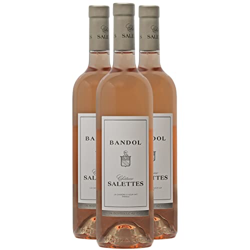Château Salettes Bandol MAGNUM Roséwein 2023 - Bio - Rebsorte Grenache, Mourvèdre, Cinsault - 3x150cl von Generisch