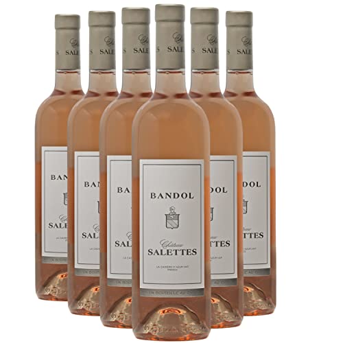 Château Salettes Bandol Roséwein 2023 - Bio - Rebsorte Grenache, Mourvèdre, Cinsault - 6x75cl von Generisch