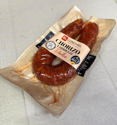 Chorizo Sarta Labriego 200g - DULCE EL CONCHEL - köstlichen Paprika- und Knoblauchchorzo- Geschenkidee - WF-18504 von Generisch