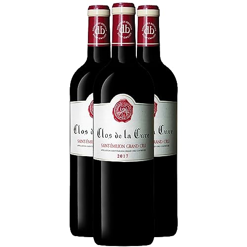 Clos de la Cure MAGNUM Rotwein 2017 - g.U. Saint-Emilion - Bordeaux Frankreich - Rebsorte Merlot, Cabernet Franc - 3x150cl von Generisch