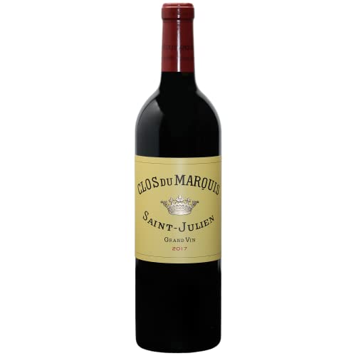 Clos du Marquis Rotwein 2017 - g.U. Saint-Julien - Bordeaux Frankreich - Rebsorte Cabernet Franc, Cabernet Sauvignon, Merlot - 75cl - 91-93/100 Robert Parker Clos du Marquis Rotwein 2017 - g.U. Saint-Julien - Bordeaux Frankreich - Rebsorte Cabernet Franc, Cabernet Sauvignon, Merlot - 75cl - 91-93/100 Robert Parker von Generisch