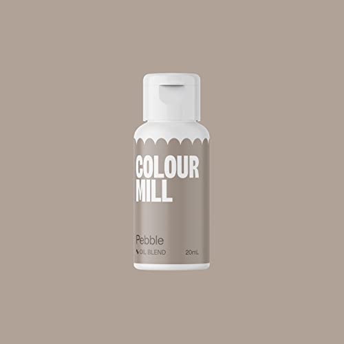 Colour Mill Next Generation Lebensmittelfarbe Öl Basis Pebble 20 ml von Generisch