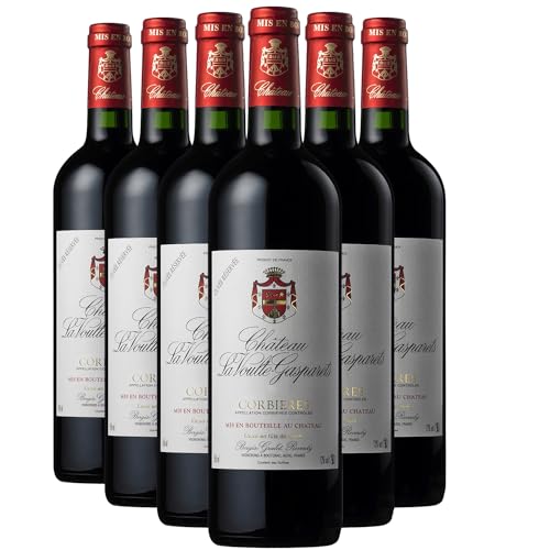 Corbières Cuvée Reservée Rotwein 2021 - Château la Voulte Gasparets - g.U. - Languedoc - Roussillon Frankreich - Rebsorte Carignan, Grenache, Mourvèdre - 6x75cl von Generisch