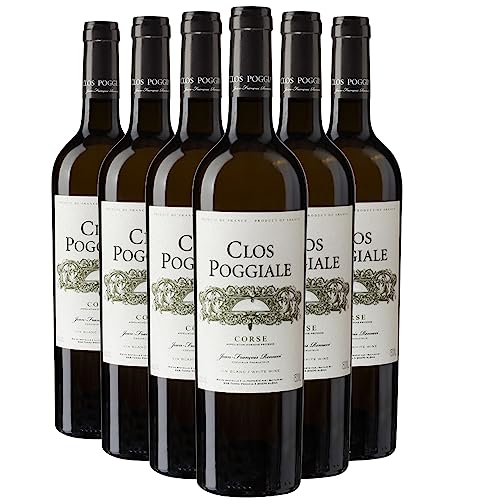 Corse Weißwein 2022 - Clos Poggiale - g.U. - Korsika Frankreich - Rebsorte Vermentinu - 6x75cl Corse Weißwein 2022 - Clos Poggiale - g.U. - Korsika Frankreich - Rebsorte Vermentinu - 6x75cl von Generisch