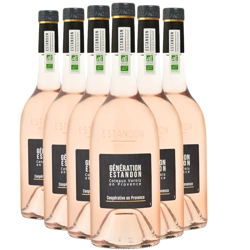 Generisch Coteaux varois en Provence Génération Estandon Roséwein 2023 - Bio - Estandon - Rebsorte Cinsault, Grenache, Syrah - 6x75cl Generisch Coteaux varois en Provence Génération Estandon Roséwein 2023 - Bio - Estandon - Rebsorte Cinsault, Grenache, Syrah - 6x75cl von Generisch