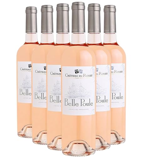 Côtes de Provence Fréjus Belle Poule Roséwein 2023 - Château du Rouët - Rebsorte Grenache, Syrah, Tibouren - 6x75cl Côtes de Provence Fréjus Belle Poule Roséwein 2023 - Château du Rouët - Rebsorte Grenache, Syrah, Tibouren - 6x75cl von Generisch