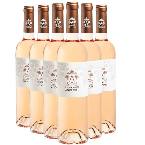 Côtes de Provence Roséwein 2021 - Château des Anglades - Rebsorte Grenache, Cinsault, Rolle - 6x75cl Côtes de Provence Roséwein 2021 - Château des Anglades - Rebsorte Grenache, Cinsault, Rolle - 6x75cl von Generisch