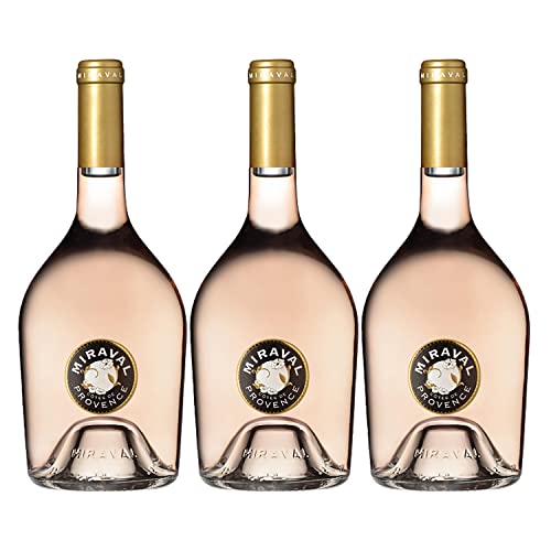 Côtes de Provence Roséwein 2021 - Miraval - Rebsorte Cinsault, Grenache, Rolle - 3x75cl von Generisch