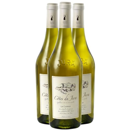 Côtes du Jura Le Curieux Weißwein 2021 - Domaine Jean-Luc Mouillard - g.U. - Jura Frankreich - Rebsorte Savagnin - 3x75cl Côtes du Jura Le Curieux Weißwein 2021 - Domaine Jean-Luc Mouillard - g.U. - Jura Frankreich - Rebsorte Savagnin - 3x75cl von Generisch