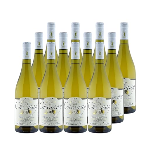 Côtes du Rhône Emma - Flo Weißwein 2023 - Domaine de la Chesnay - g.U. - Rhonetal Frankreich - Rebsorte Grenache Blanc - 12x75cl Côtes du Rhône Emma - Flo Weißwein 2023 - Domaine de la Chesnay - g.U. - Rhonetal Frankreich - Rebsorte Grenache Blanc - 12x75cl von Generisch