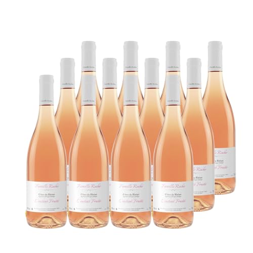 Côtes du Rhône L'Instant Fruité Roséwein 2023 - Famille Roche - g.U. - Rhonetal Frankreich - Rebsorte Grenache, Cinsault - 12x75cl Côtes du Rhône L'Instant Fruité Roséwein 2023 - Famille Roche - g.U. - Rhonetal Frankreich - Rebsorte Grenache, Cinsault - 12x75cl von Generisch
