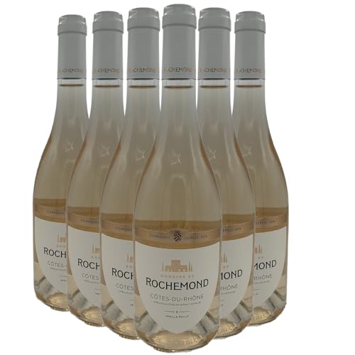 Côtes du Rhône Roséwein 2024 - Domaine de Rochemond - g.U. - Rhonetal Frankreich - Rebsorte Syrah, Grenache, Cinsault - 12x75cl Côtes du Rhône Roséwein 2024 - Domaine de Rochemond - g.U. - Rhonetal Frankreich - Rebsorte Syrah, Grenache, Cinsault - 12x75cl von Generisch