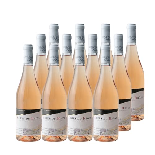 Côtes du Rhône Terroir Roséwein 2023 - Colombes des Vignes - g.U. - Rhonetal Frankreich - Rebsorte Syrah, Grenache, Viognier - 12x75cl Côtes du Rhône Terroir Roséwein 2023 - Colombes des Vignes - g.U. - Rhonetal Frankreich - Rebsorte Syrah, Grenache, Viognier - 12x75cl von Generisch