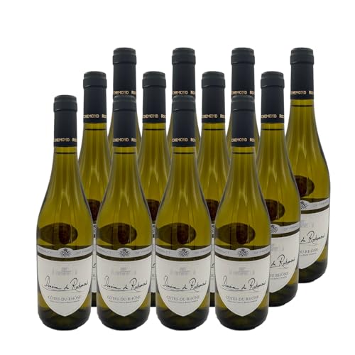 Côtes du Rhône Weißwein 2023 - Domaine de Rochemond - g.U. - Rhonetal Frankreich - Rebsorte Roussanne, Viognier - 12x75cl Côtes du Rhône Weißwein 2023 - Domaine de Rochemond - g.U. - Rhonetal Frankreich - Rebsorte Roussanne, Viognier - 12x75cl von Generisch