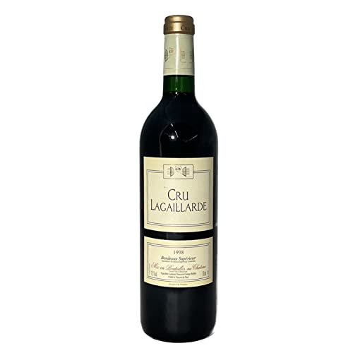 Cru Lagaillarde Bordeaux Supérieur 1998-0,75 ltr. - Jahrgangswein - Rotwein aus Frankreich von Generisch