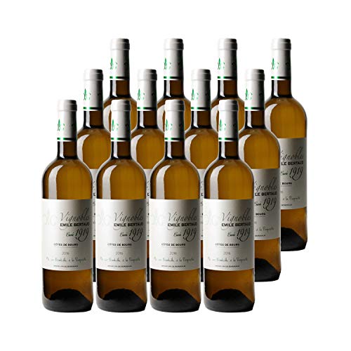 Cuvée 1919 Weißwein 2016 - Vignobles Émile Bertaud - g.U. Côtes de Bourg - Bordeaux Frankreich - Rebsorte Sémillon, Sauvignon Blanc - 12x75cl Cuvée 1919 Weißwein 2016 - Vignobles Émile Bertaud - g.U. Côtes de Bourg - Bordeaux Frankreich - Rebsorte Sémillon, Sauvignon Blanc - 12x75cl von Generisch