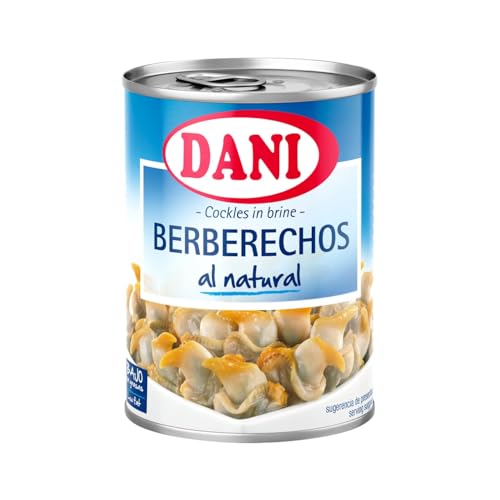 DANI Kleine Herzmuscheln natur Dose 90 g. 6er Pack von Generisch