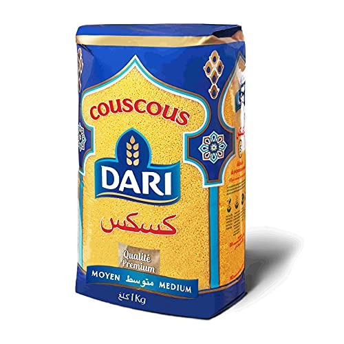 DARI Couscous marokkanische Premium, schnelle Zubereitung (Mittel) 1KG 3 Stück von Generisch