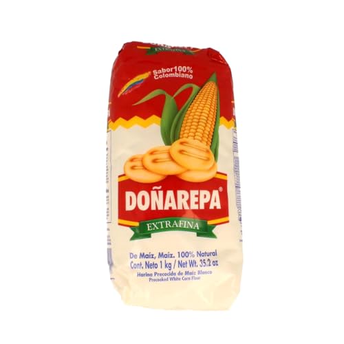 DOÑA AREPA Vorgekochtes weißes Maismehl 1,1 kg von Generisch