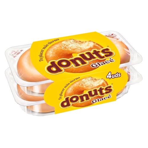 DONUTS Kringel mit Puderzucker 4 Stück 208 g. 3er Pack DONUTS Kringel mit Puderzucker 4 Stück 208 g. 3er Pack von Generisch