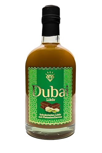 DUBAI Likör – Schokoladen Likör mit Pistazienflavour 16% Vol. 0,5 Liter DUBAI Likör – Schokoladen Likör mit Pistazienflavour 16% Vol. 0,5 Liter von Generisch