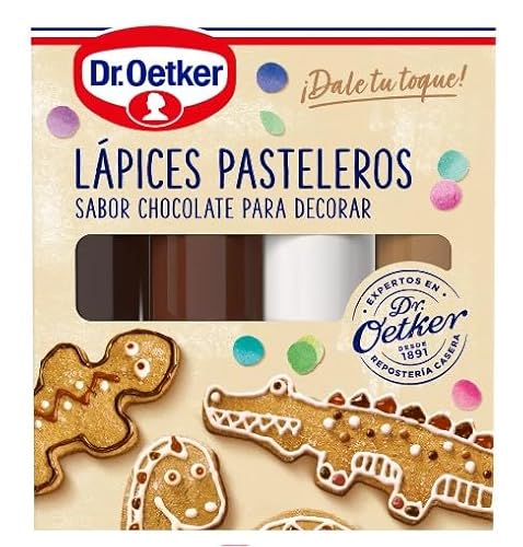 Dekorstifte mit Schokoladengeschmack, Schachtel mit 59 g. 6er-Pack. von Generisch