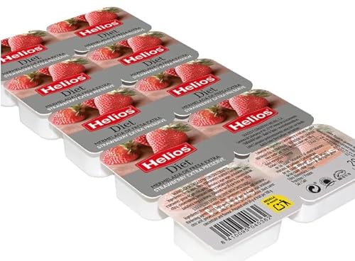 Diät-Erdbeermarmelade in 10 Schälchen 250 g. 4er-Pack. Diät-Erdbeermarmelade in 10 Schälchen 250 g. 4er-Pack. von Generisch