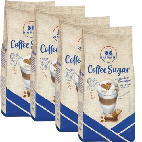 Diammant Coffee Zucker Sugar 500 Gramm, 4er Diammant Coffee Zucker Sugar 500 Gramm, 4er von Generisch