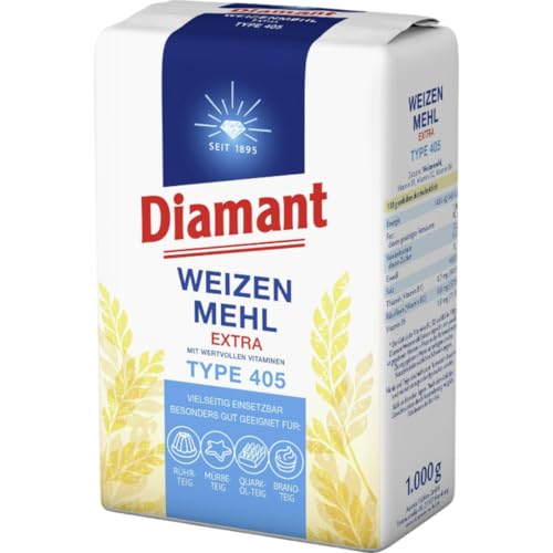 Diammant Weizenmehl Extra Type 405 1000 Gramm von Generisch