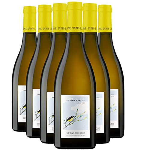 Domaine Saint Louis Pays d'Oc Weißwein 2021 - Bio - g.g.A. - Languedoc - Roussillon Frankreich - Rebsorte Sauvignon Blanc - 6x75cl von Generisch