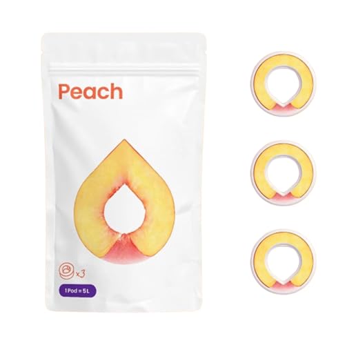 Duft-Pods Original für Air Up Flasche mit erfrischendem Pfirsich-Geschmack - 0 Zucker, 0 Kalorien nur natürliches Aroma - 3x Air Up Pods für 15L Wasser mit Geschmack durch Duft Duft-Pods Original für Air Up Flasche mit erfrischendem Pfirsich-Geschmack - 0 Zucker, 0 Kalorien nur natürliches Aroma - 3x Air Up Pods für 15L Wasser mit Geschmack durch Duft von Generisch