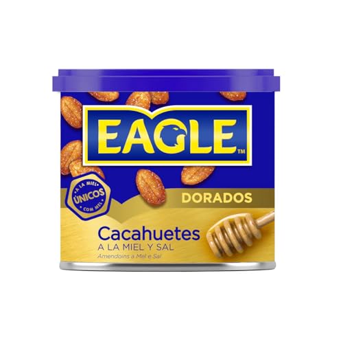 EAGLE Geröstete Erdnüsse mit Honig und Salz EAGLE Dorados 250 g 4er-Packung EAGLE Geröstete Erdnüsse mit Honig und Salz EAGLE Dorados 250 g 4er-Packung von Generisch