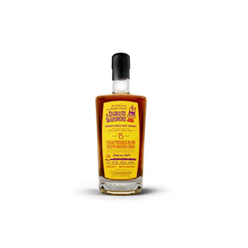 EL DIABLITO SULFUROSO - Spanish Single Malt Whisky - 15 Jahre alt von Generisch