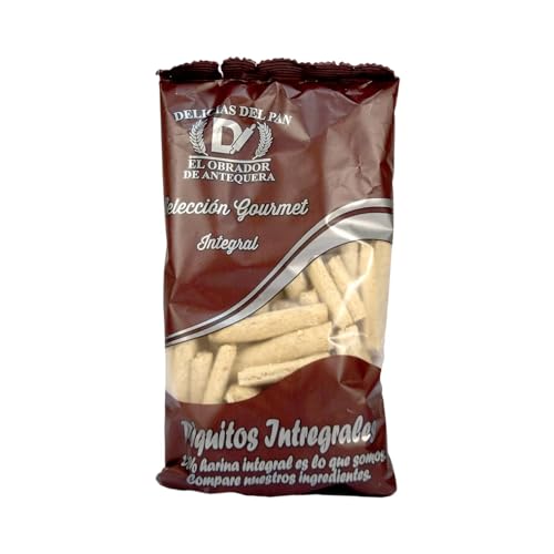 EL OBRADOR DE ANTEQUERA Handwerkliche Picos 100% Vollkorn 140 g. 6er-Pack. von Generisch
